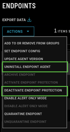 Image_2_Endpoints Dropdown menu