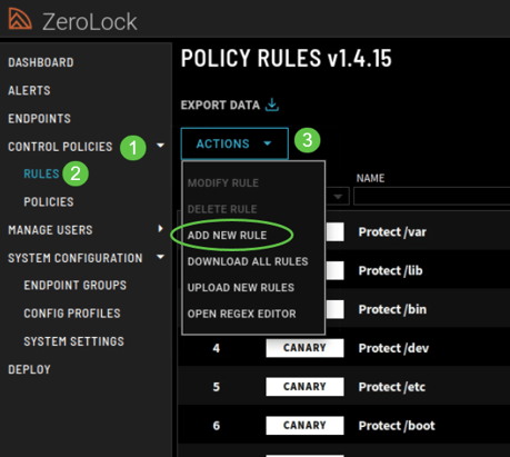 Step_1_Add New Rule Selection