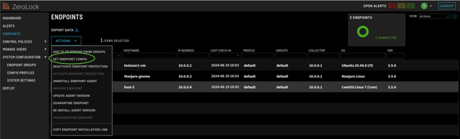 Step_2_Select Endpoint for Profile