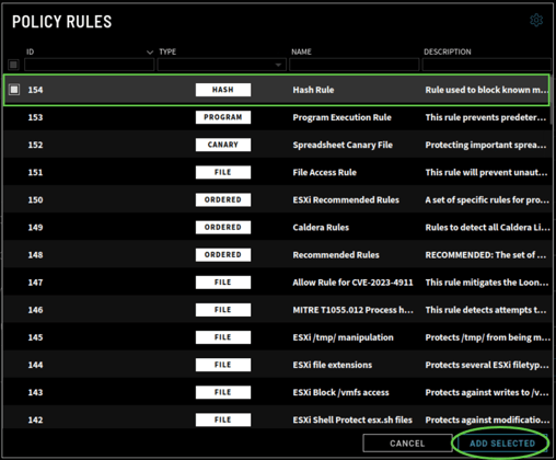 Step_3_Add Selected Rule