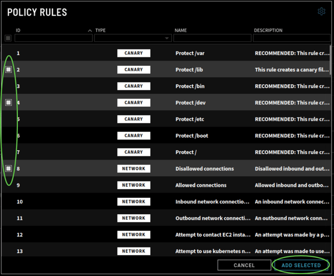 Step_3_Rules Selection